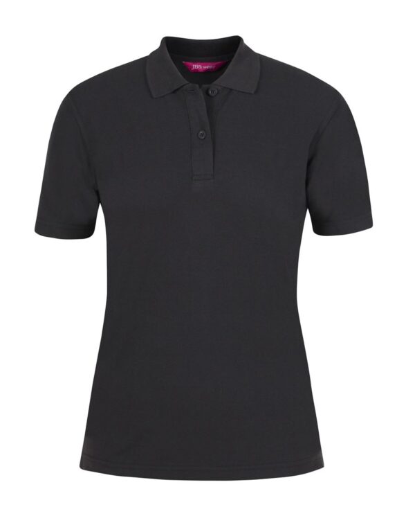 Ladies Polo Black Tshirt